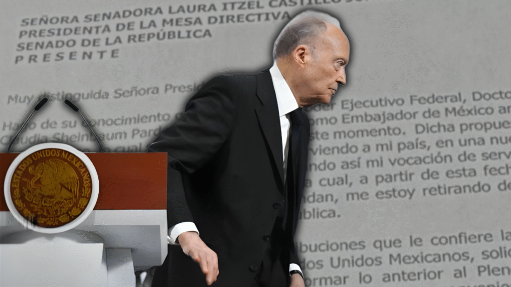 Alejandro Gertz Manero renuncia como titular de la FGR; Senado buscará sucesor en proceso de elección