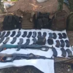 Arrestan a sospechosos con armas y chalecos tácticos en Palmillas, Concordia