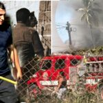 Bomberos responden a incendio cerca de la Fiscalía y biblioteca en Mojoneras