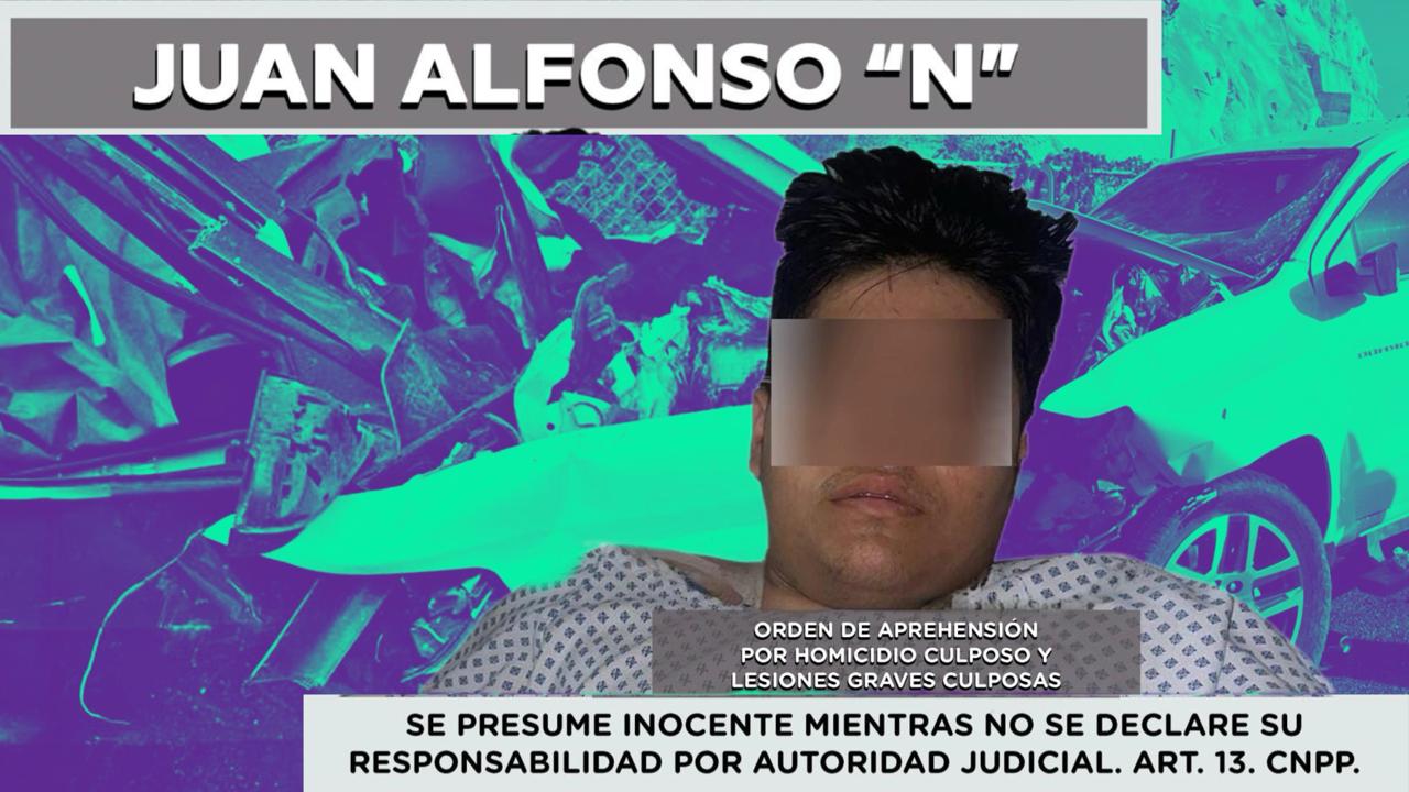 Capturan al conductor involucrado en accidente con 6 víctimas mortales en la autopista Tepic-Puerto Vallarta