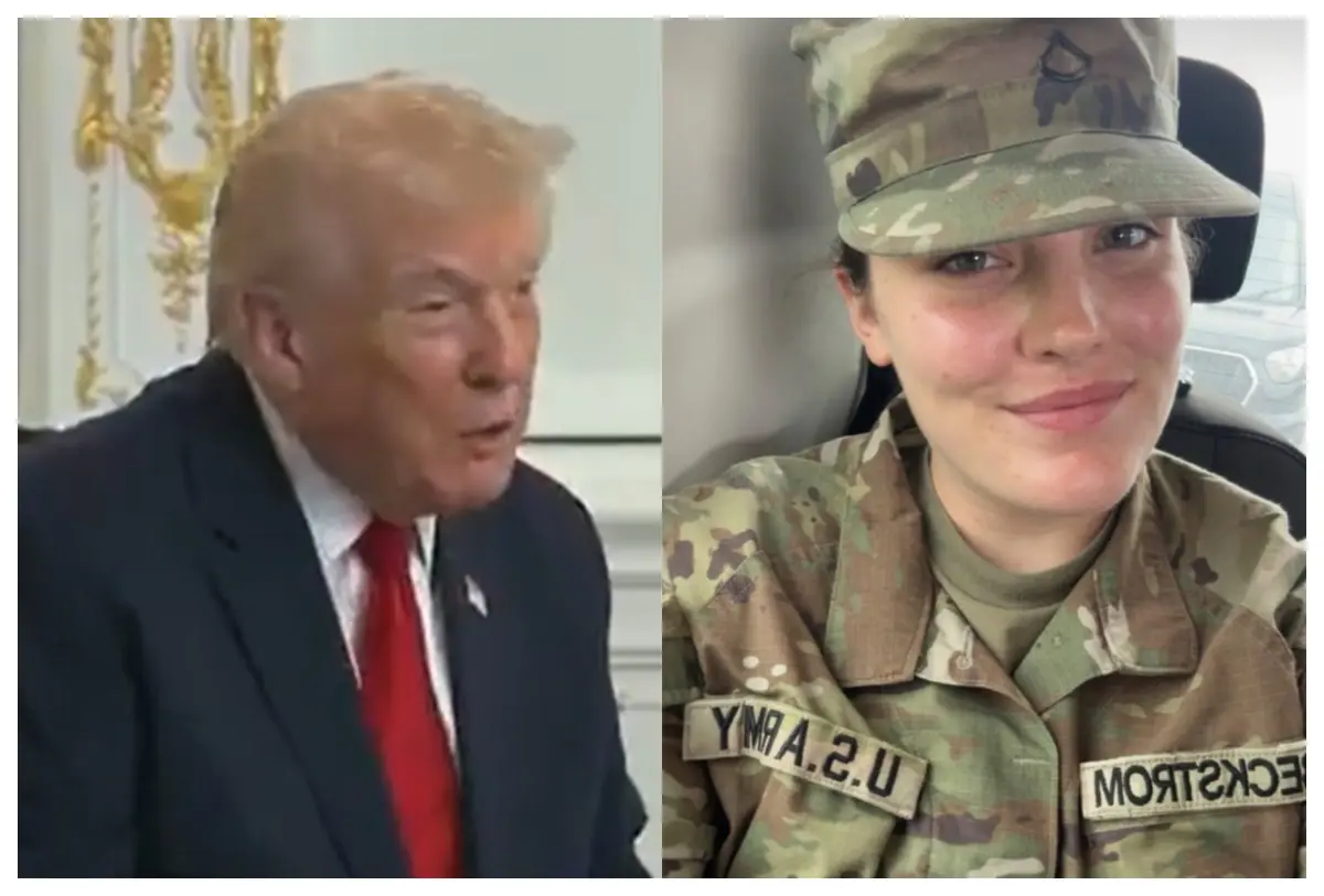 Confirmado por Trump: Sarah Beckstrom, soldado herida en ataque cerca de la Casa Blanca, fallece.