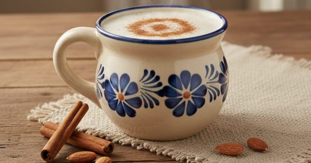 Deliciosa receta de atole de horchata para disfrutar en los días fríos