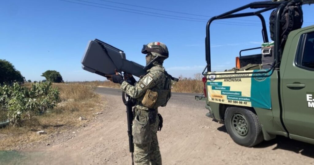 Drones son neutralizados por autoridades estatales y federales en Sinaloa