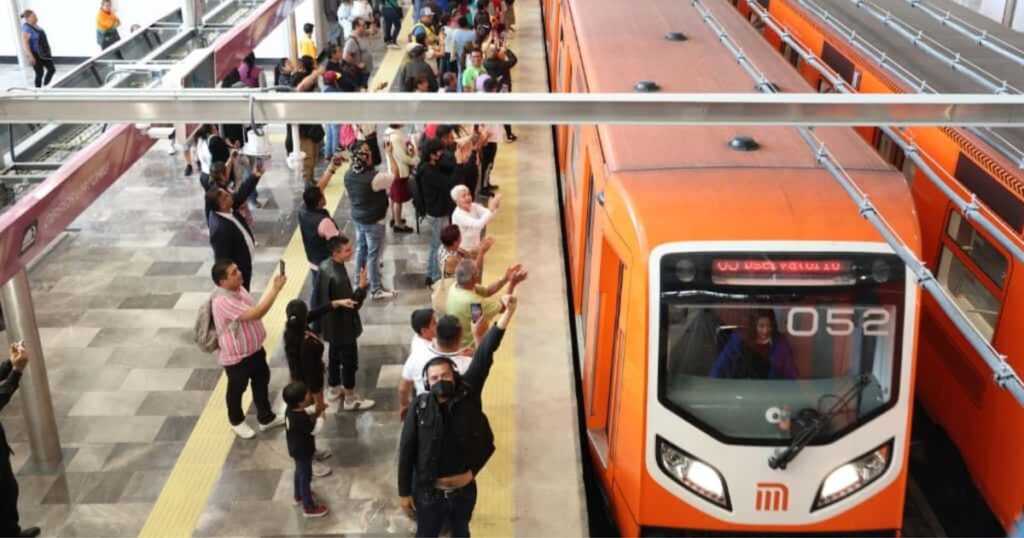 El transporte público en la Ciudad de México el 27 de noviembre