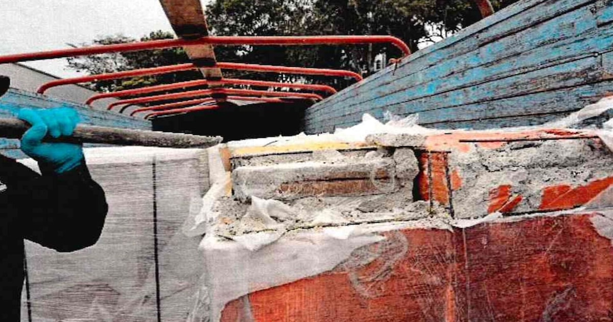 Hombre condenado por llevar casi tres toneladas de marihuana en bloques de cemento