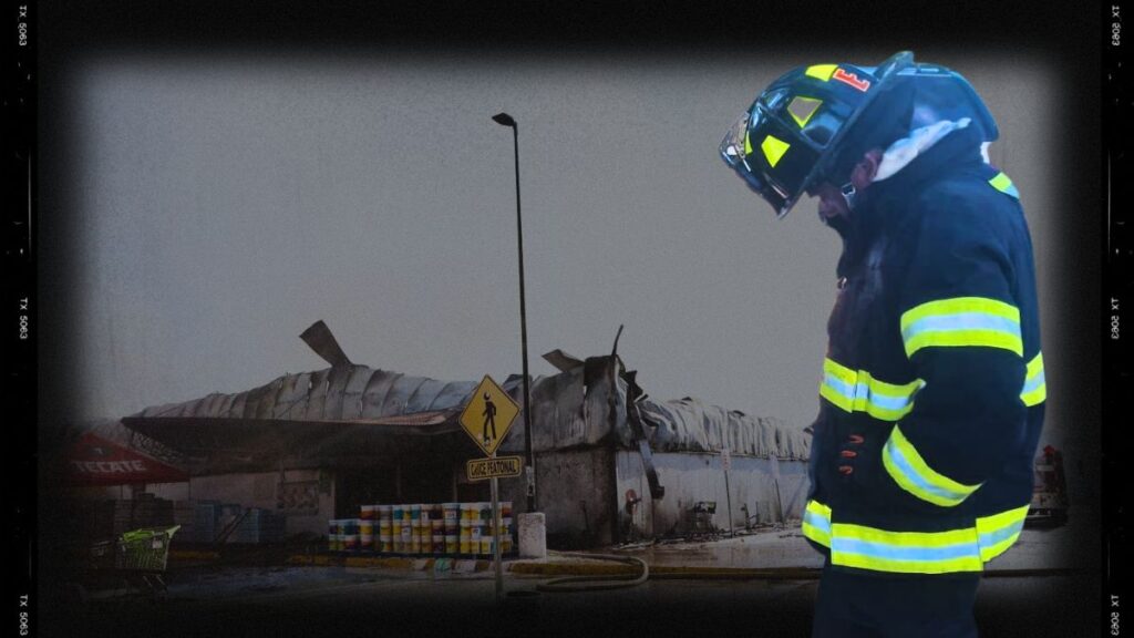 Investigación en marcha por incendio en Bodega Aurrerá Ixtapa, según autoridades de Protección Civil