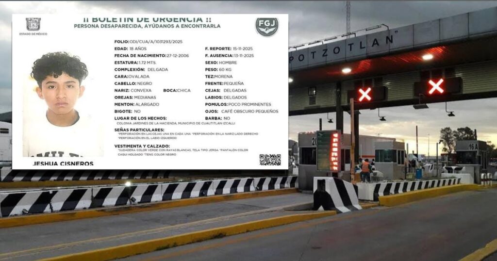 Padre busca a su hijo desaparecido y convoca bloqueo en la autopista México-Querétaro: 'Llevo 15 días sin verlo'