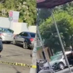 Persecución y tiroteo desencadenan colisión de vehículos en la colonia Rafael Buelna, Culiacán