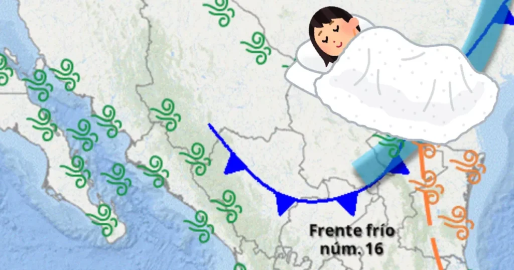 Prepárate para el frío: el termómetro descenderá hasta 5°C en Sinaloa por el frente frío 16