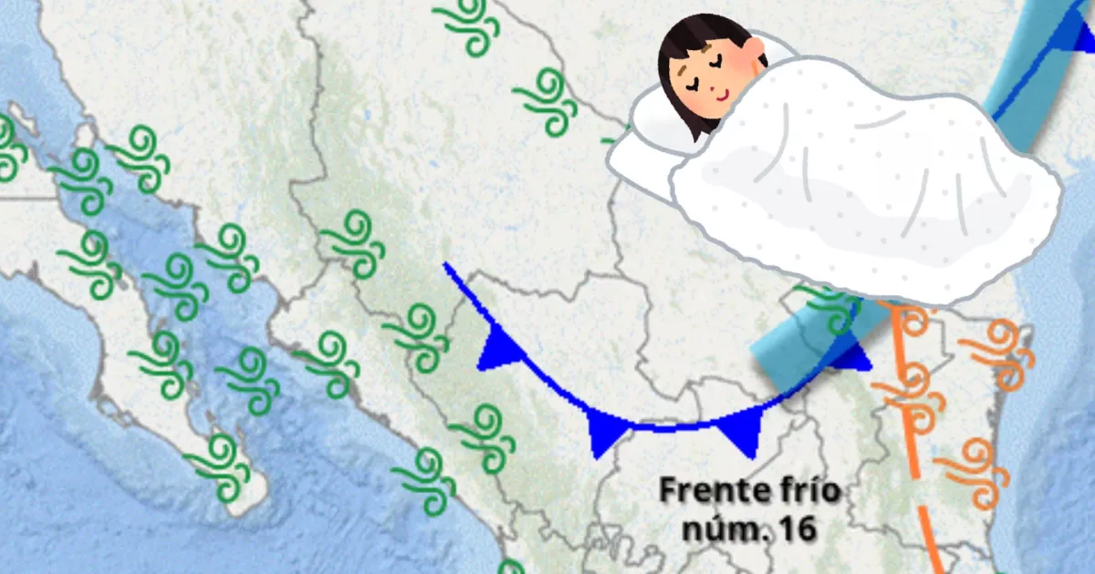 Prepárate para el frío: el termómetro descenderá hasta 5°C en Sinaloa por el frente frío 16