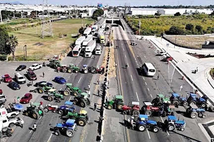 Productores en Sinaloa paralizan la región: bloquean carreteras y intensifican las protestas