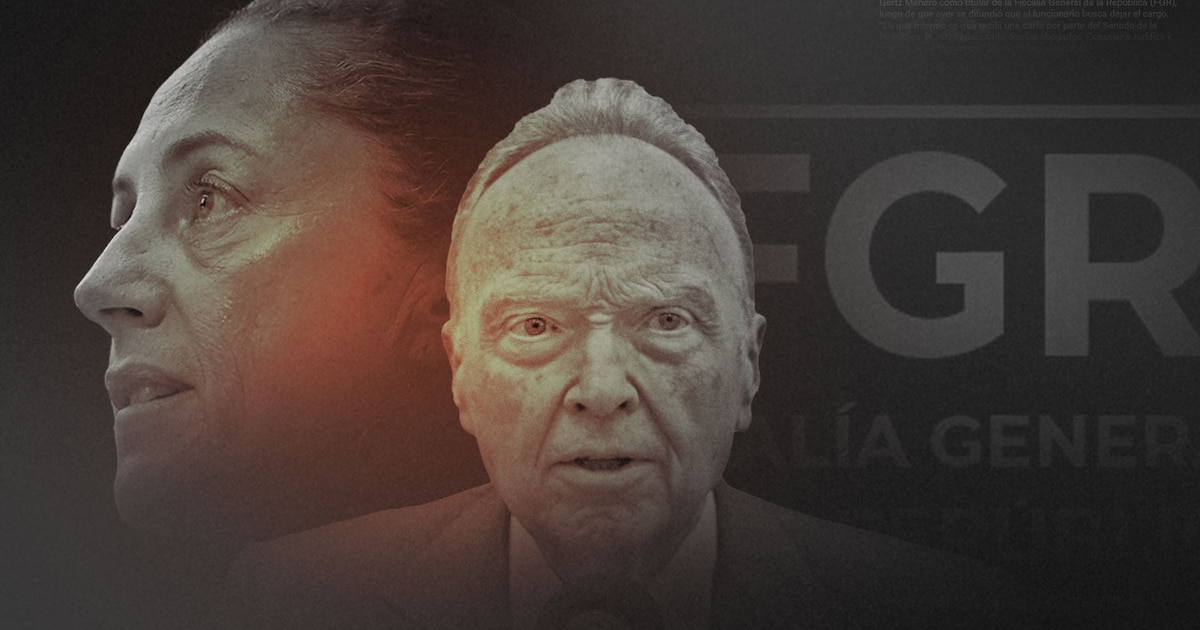 Sheinbaum anunciará la posible renuncia de Gertz Manero de la FGR luego de recibir una carta del Senado el viernes.