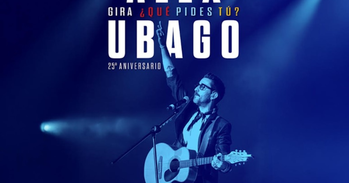 ¡Descubre lo que Alex Ubago tiene preparado para ti en su gira por México! Fechas y ciudades para celebrar sus 25 años de carrera