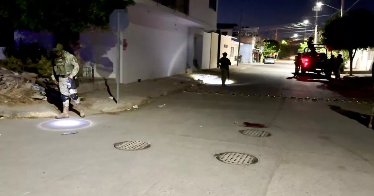 ¡Hombre herido en un ataque directo en Gabriel Leyva, Culiacán!