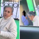 Abuela sorprende con fuerte reacción contra conductor que estacionó frente a su casa: video viral