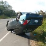 Accidente vial en la carretera 200 próximo a El Tuito