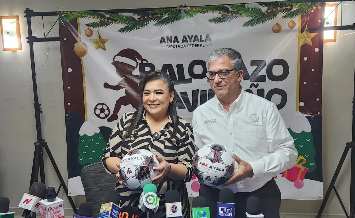 Ana Ayala lidera el Torneo Navideño para promover el deporte y la unión entre los niños de Ahome