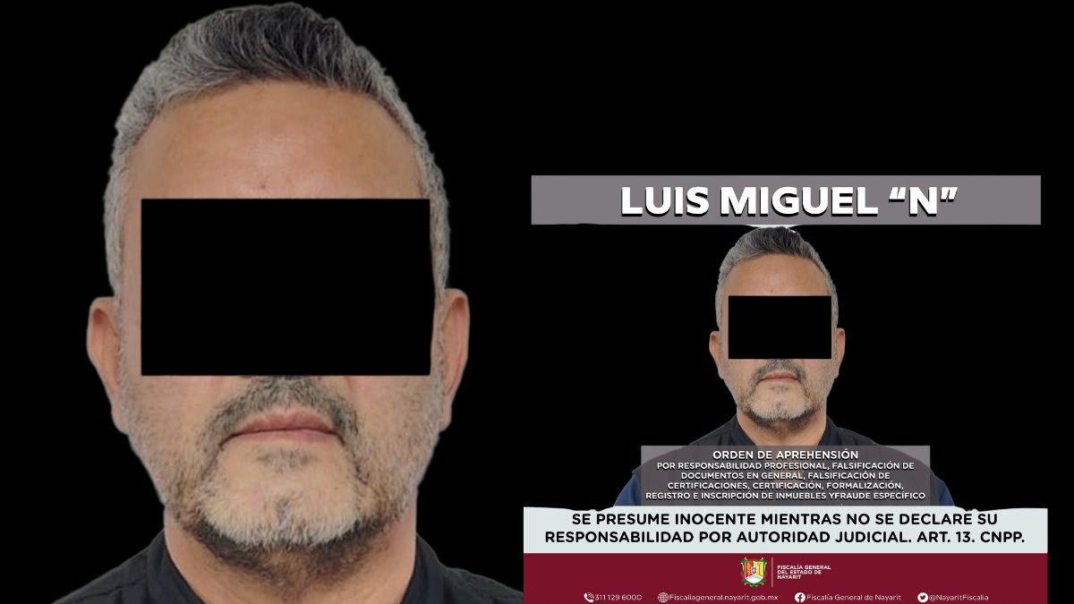 Arrestan en Guadalajara a notario por cometer varios crímenes en Nayarit