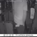 Asalto en transporte público en Mazatlán: Ex conductor robando un camión