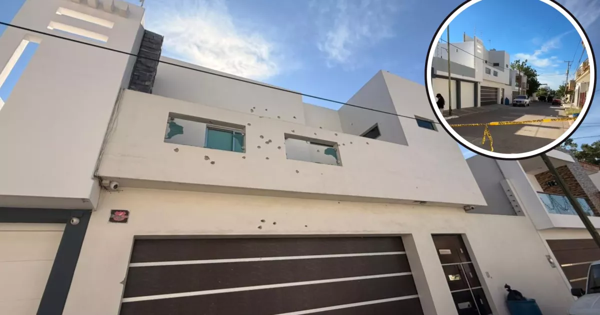 Atacan a tiros otra residencia en Culiacán; esta vez en Rincón del Humaya