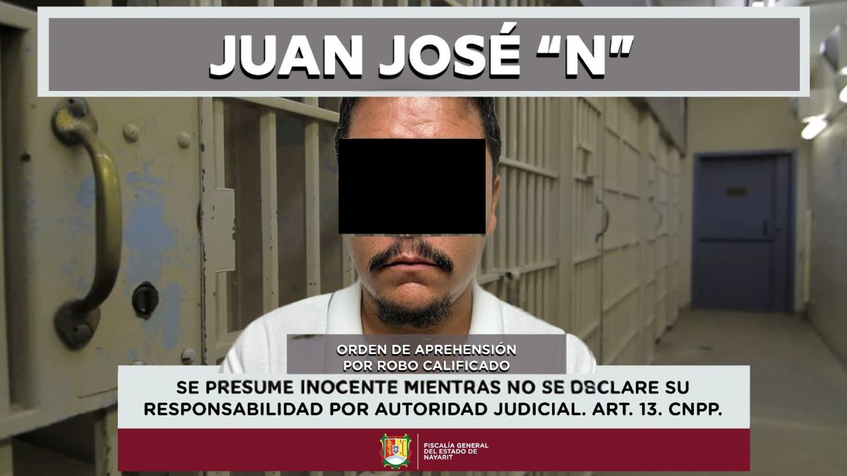 Atrapan en Bahía de Banderas al sospechoso de cometer un robo con agravantes