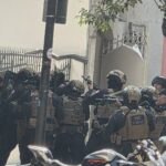 Balacera entre policías y presuntos extorsionadores cerca del Ángel de la Independencia: VIDEO filtrado.