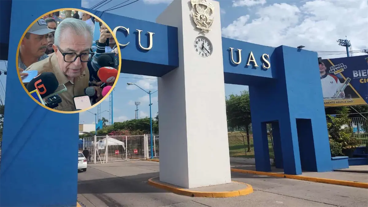 "Calma, mañana podrían recibir una respuesta", Rocha Moya sobre aguinaldos de la UAS