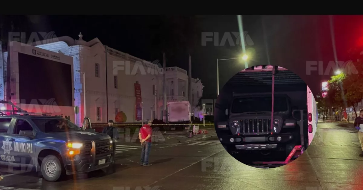 Chofer de paquetería asesinado en el Centro de Culiacán conducía una camioneta de lujo