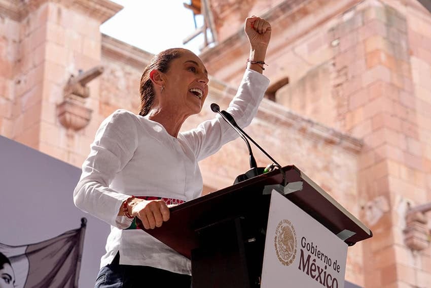 Claudia Sheinbaum vuelve a ser nombrada por Forbes como una de las 5 mujeres más poderosas del mundo