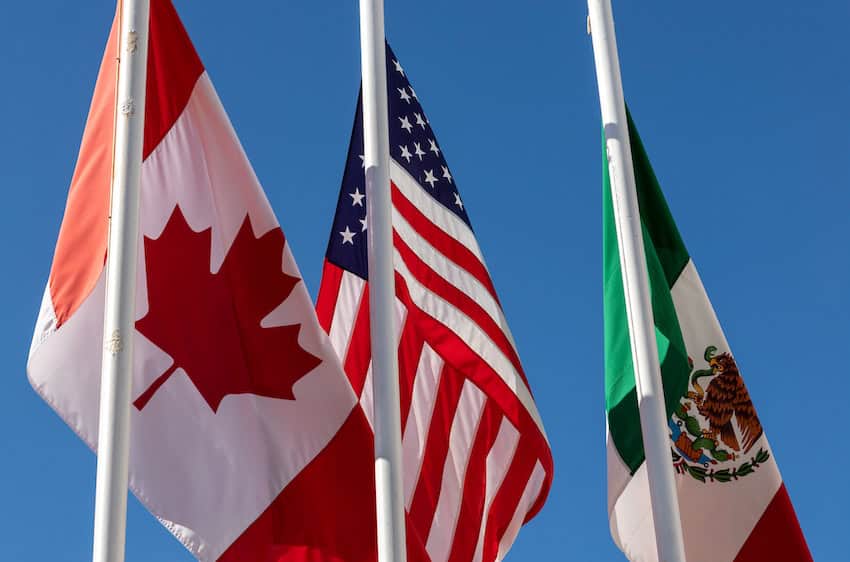 Comienzan las negociaciones comerciales entre Estados Unidos, México y Canadá en enero.