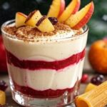 Delicioso Mousse de Ponche Navideño para disfrutar en estas fiestas