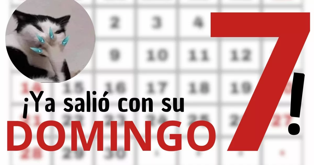 Descubre el significado y origen de la expresión "salir con su domingo siete"