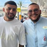 Disfrutando Alexis Vega de su descanso en Puerto Vallarta