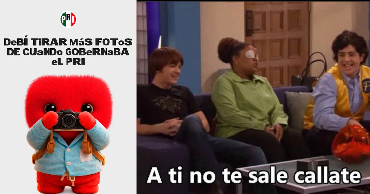 El PRI se une al popular meme de Bad Bunny "Debí tomar más fotos" y es atacado en redes sociales