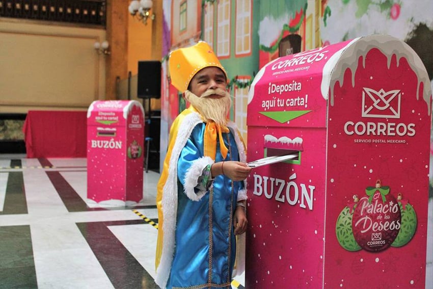 El Palacio Postal de la Ciudad de México inaugura ruta de correo especial hacia el Polo Norte