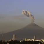 El Popocatépetl emite 19 exhalaciones en las últimas 24 horas