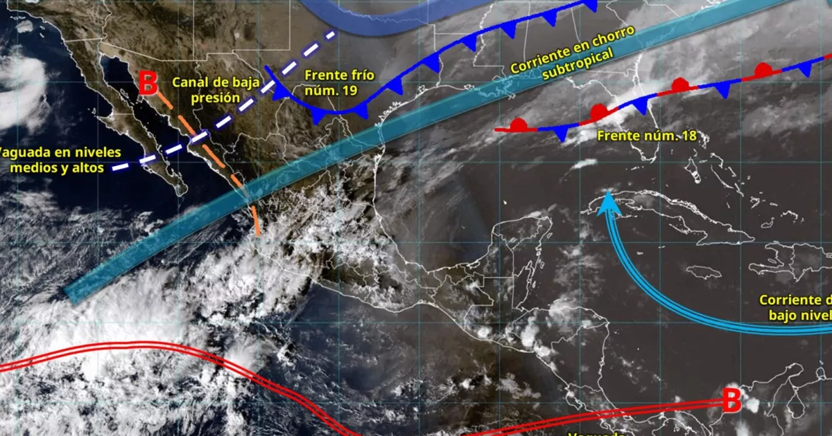 El frente frío 19 se acerca: Descubre cuándo llegará y su impacto en Sinaloa
