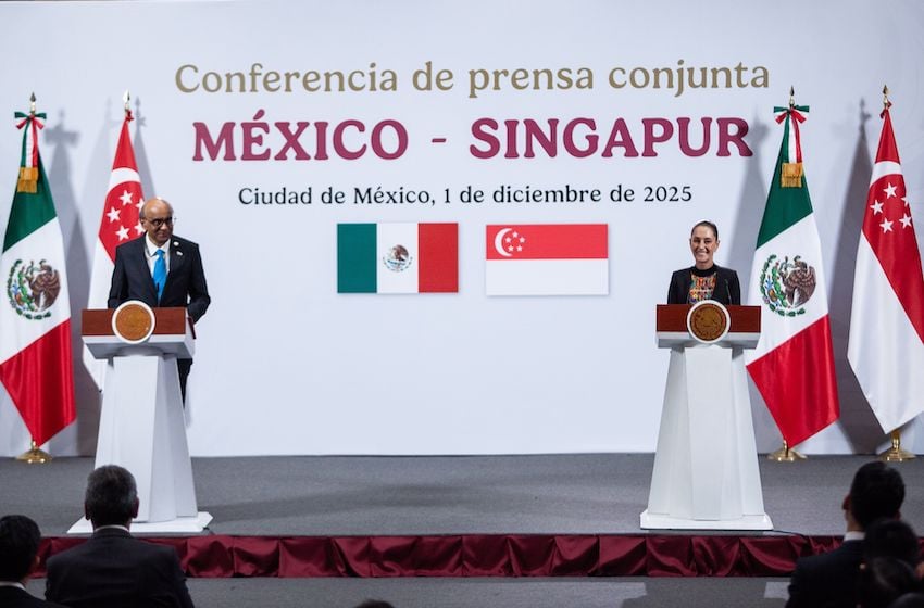El presidente de Singapur anuncia la apertura de la primera embajada de su nación en México