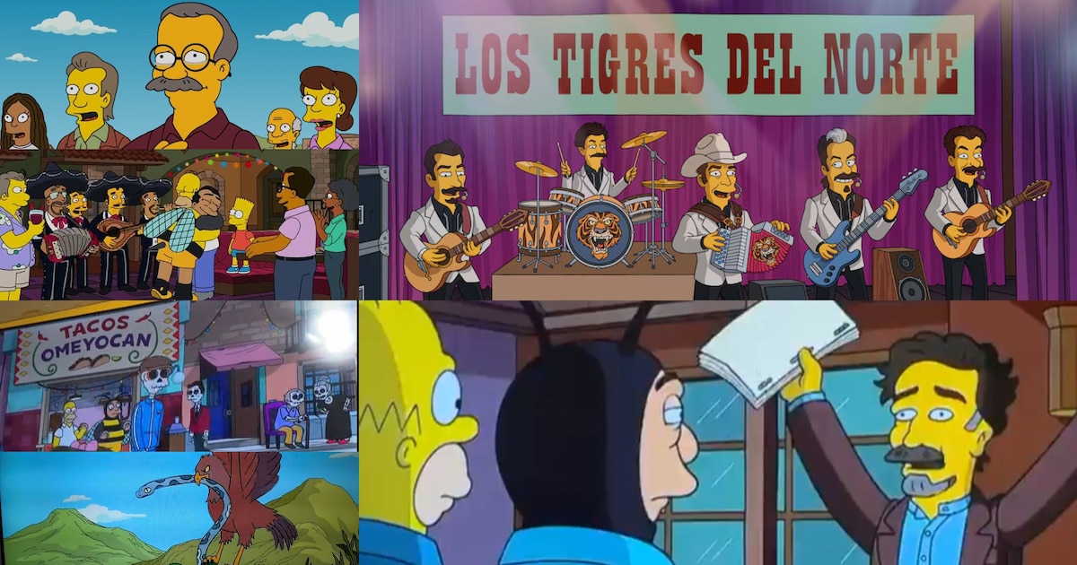 El tributo de Los Simpson a México: Humberto Vélez, Pedro Infante, Iñárritu y más en su nuevo episodio