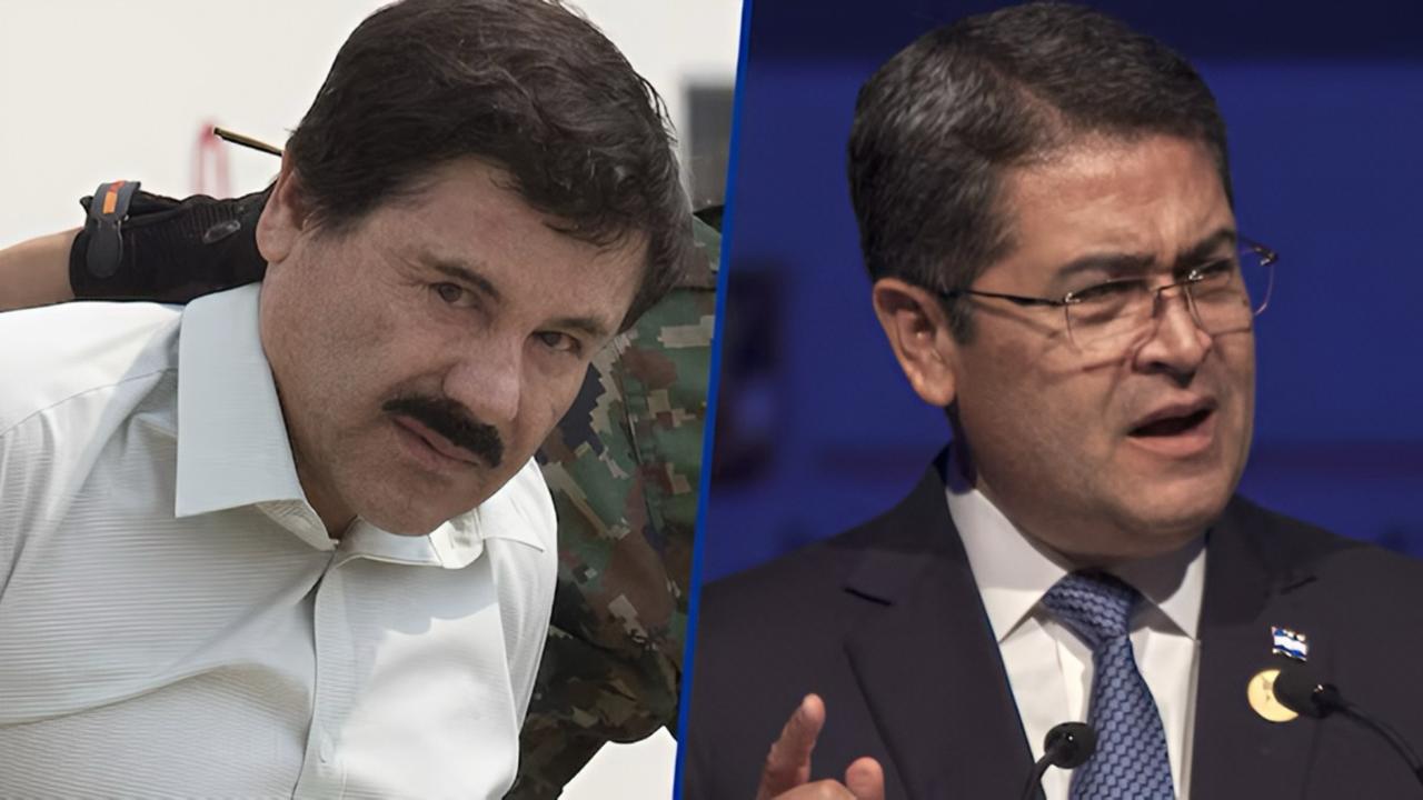 El ‘Chapo’ Guzmán presuntamente sobornó al ex presidente de Honduras, Juan Orlando Hernández