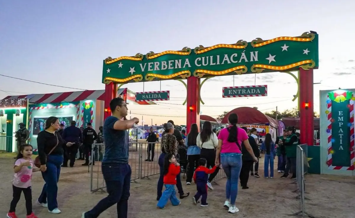 Emocionante espectáculo navideño en la Verbena Culiacán 2025 deleita a todas las edades