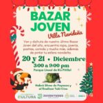 Emprendedores jóvenes organizan un bazar temático en el Río Pitillal para cerrar el año