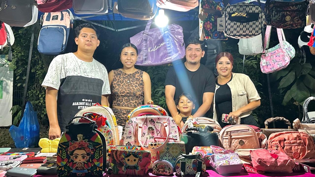Encuentro cultural en el Parque Lineal: jóvenes emprendedores y familias se unen
