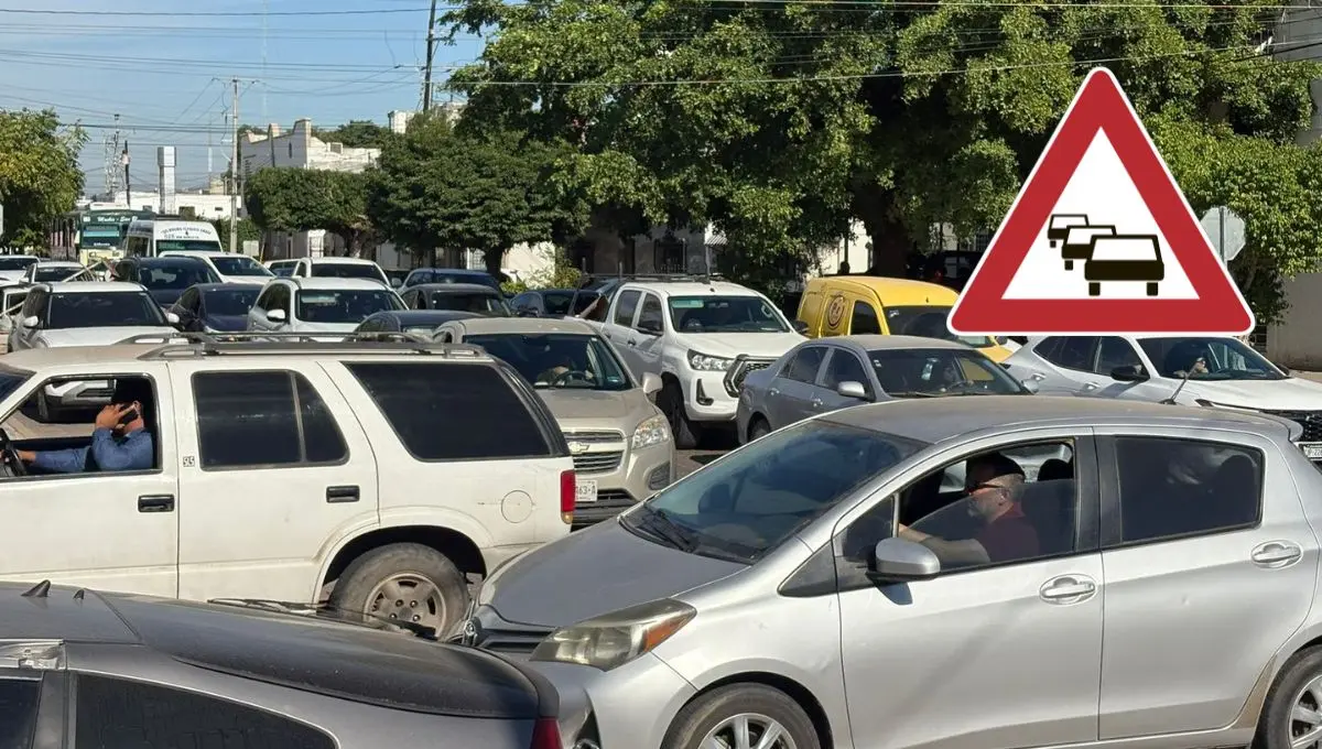 Evita estos cruces y avenidas con tráfico en Los Mochis