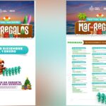 Festival navideño organizado por el Gobierno de Puerto Vallarta en playas y malecón