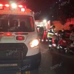 Grave colisión de motocicletas deja a una pareja herida en Amapas