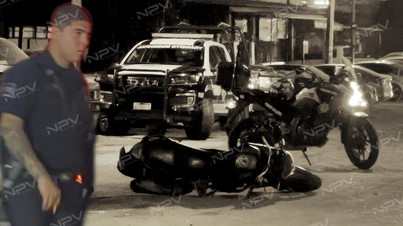 Heridos dos motociclistas al tratar de esquivar el control policial de motos