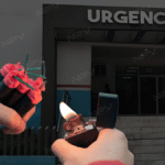 Hombre y menor sufren amputación de dedos en accidente con pirotecnia