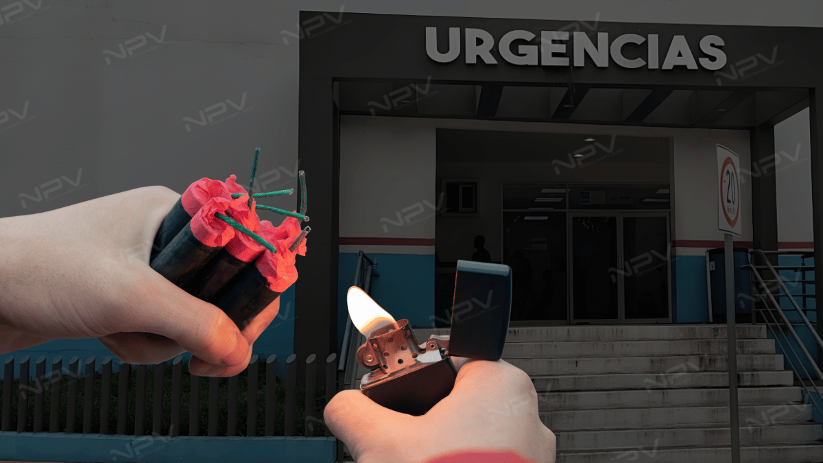 Hombre y menor sufren amputación de dedos en accidente con pirotecnia