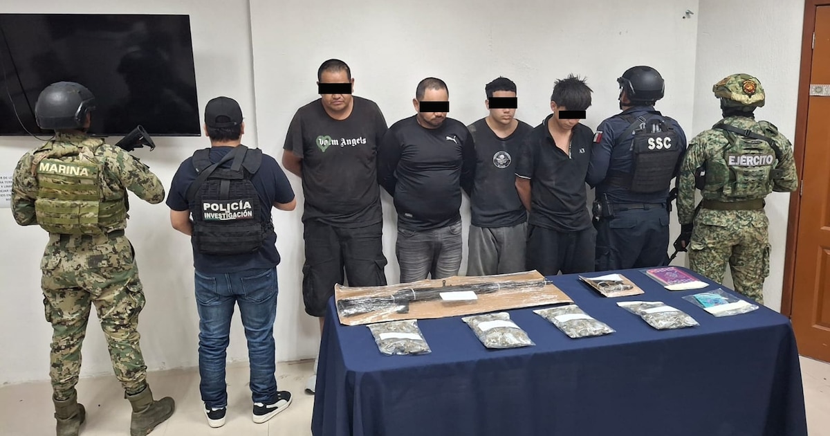 Imputan a "Dumbo", líder del CJNG en Quintana Roo, junto a tres sospechosos del cartel